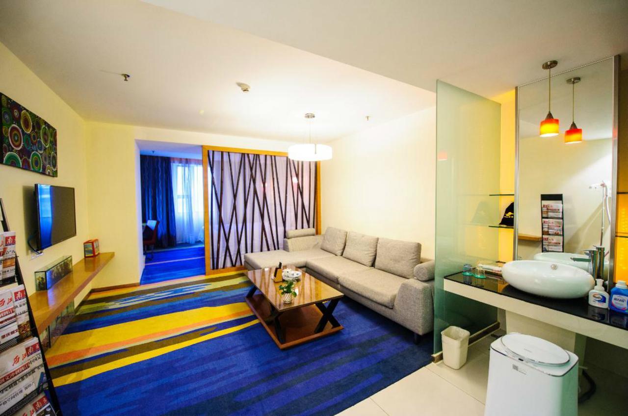 Shanshui Fashion Hotel Xijiang Road Zhaoqing Exterior foto
